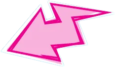 Pink Bolt Arrow