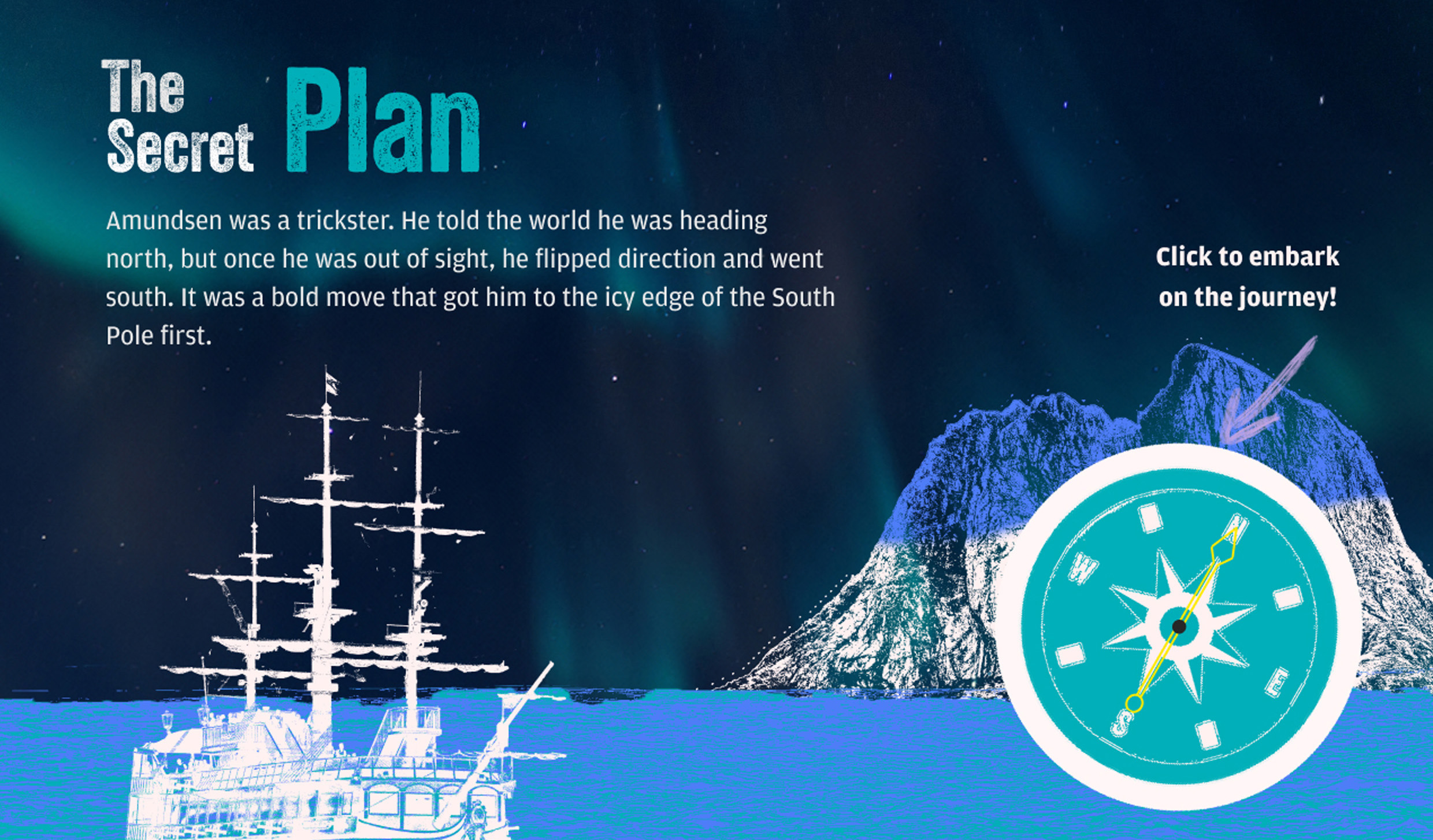 Storytelling website design